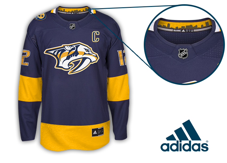 Nashville Predators Jersey Concept : r/Predators