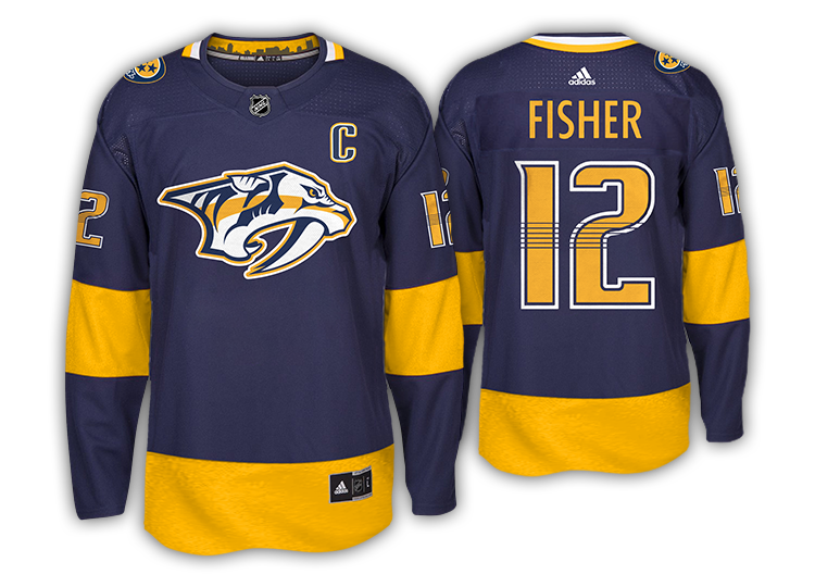 Nashville Predators Home Jersey Concept